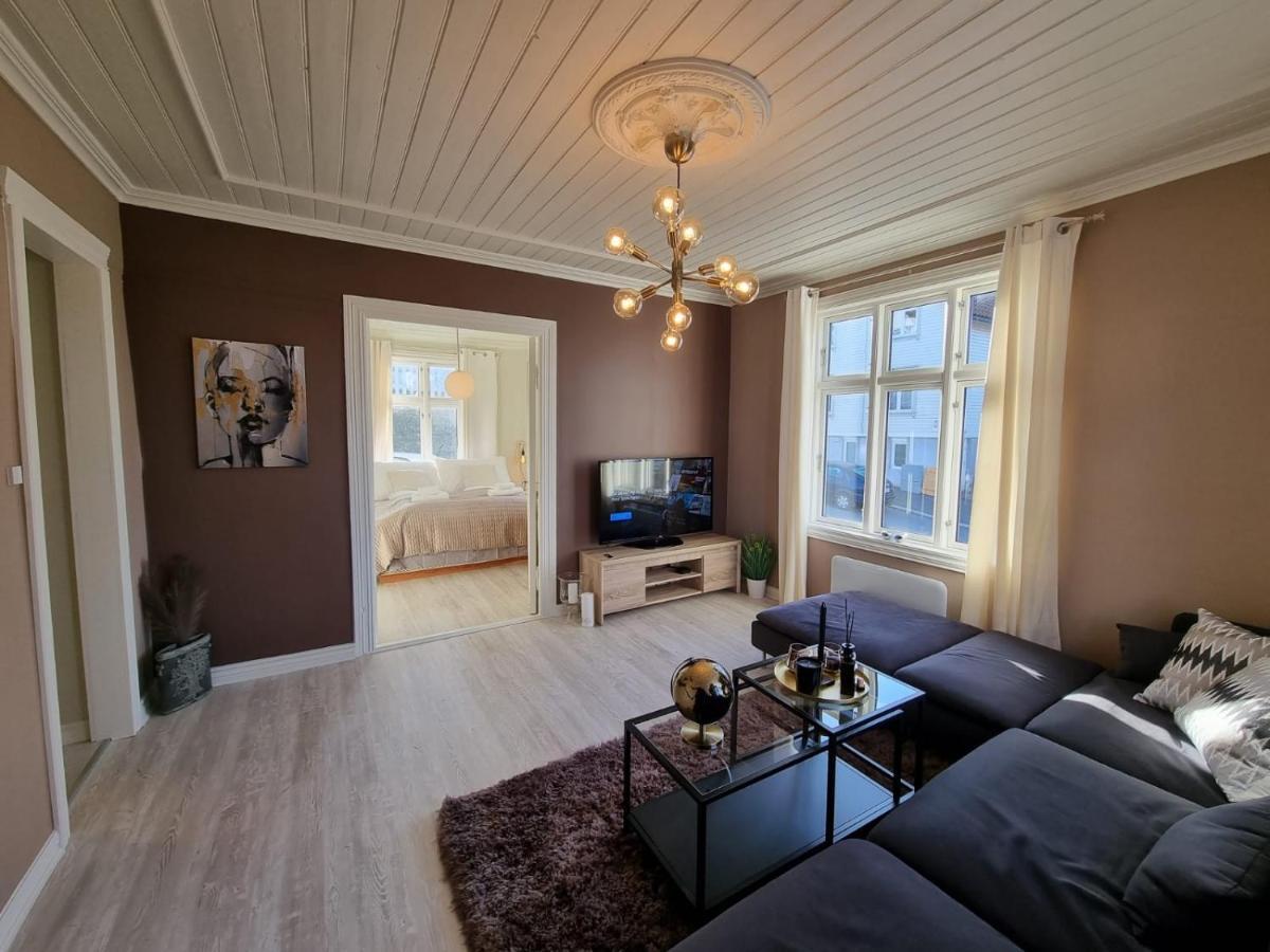 Modern And Central 2 Bedroom W/King Beds + Free Parking Stavanger Exteriör bild